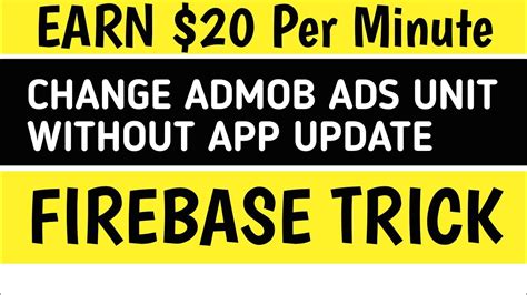 EARN Online 20 Per Minute Admob Earning Trick Best Admob Self