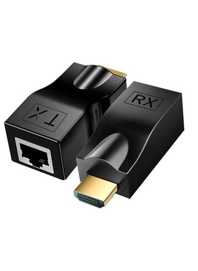 سعر HDMI Extender 4k Adapter Over Cat5e 6 1pair فى السعودية نون