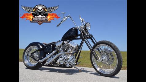 Sold 2012 Eddie Trotta Thunder Cycle Designs Springer Bobber