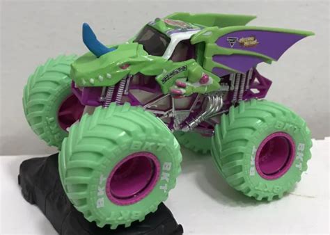 HOT WHEELS MONSTER Jam Spinmaster Nitro Dragon LKW maßgeschneidert selten HTF LESEN EUR