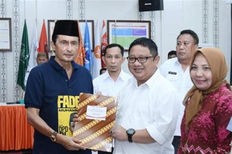 Fadel Muhammad Resmi Daftar Diri Sebagai Calon Anggota DPD Periode 2024