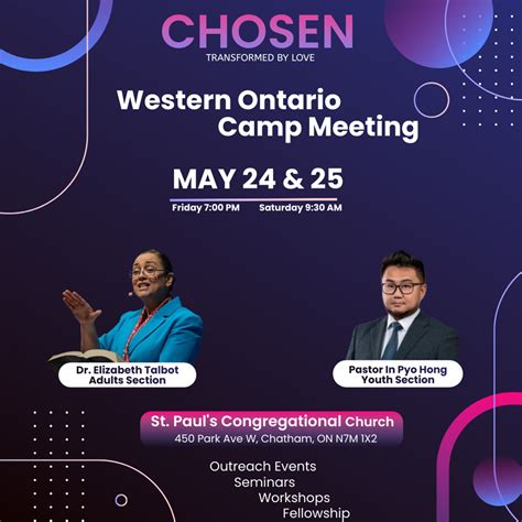 Western Ontario Camp Meeting Adventist Ontario Conference Website