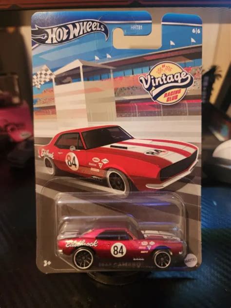 HOT WHEELS 2024 Vintage Racing Club 1967 Camaro Avec Capot D Ouverture