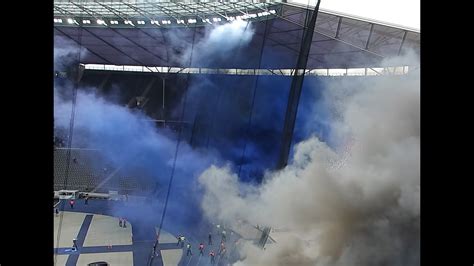 Support Pyro Hertha Bsc F C Hansa Rostock