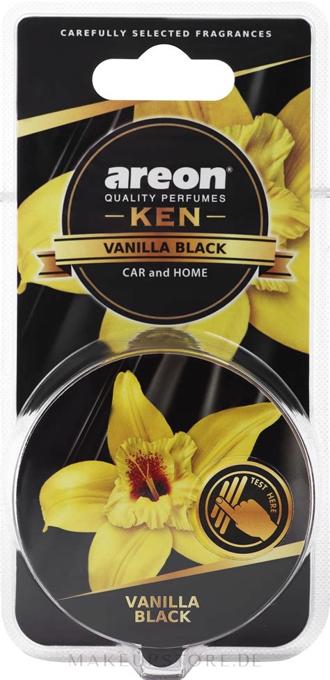 Areon Ken Vanilla Black Auto Lufterfrischer Schwarze Vanille