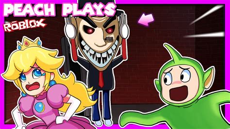 Escape Sir Scary Scary Obby Peach Plays Roblox Sir Scary S