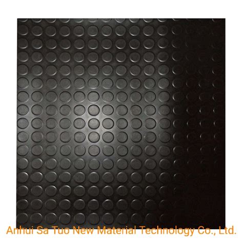 Checker Diamond Fine Ribbed Wide Ribbed Circular Stud Anti Slip Rubber