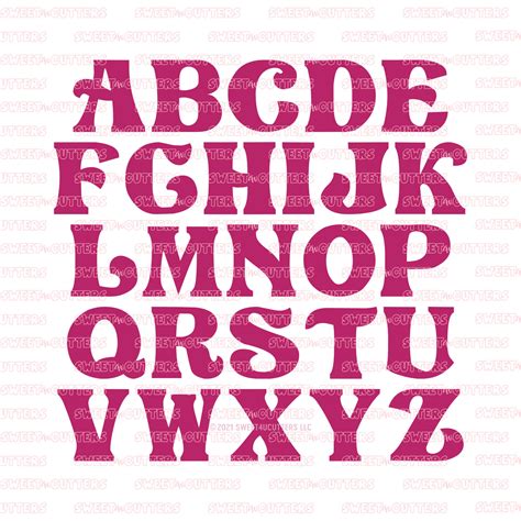 Alphabet Cookie Cutter – Sweet4ucutters