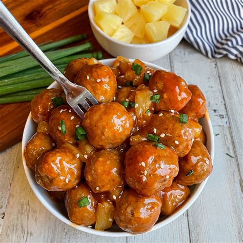 Sweet And Sour Meatballs Crockpot