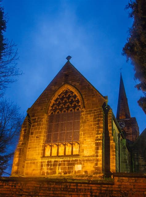 St Werburgh S Church Spondon Derby Floodlit For Christm Flickr