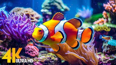 Aquarium K Video Ultra Hd Beautiful Coral Reef Fish Relaxing