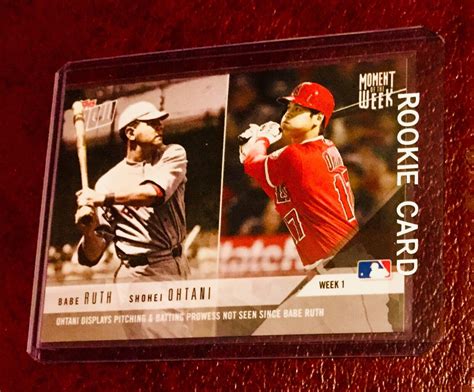 Shohei Ohtani Rookie Baseball Topps Now Set SP Game MOW Angels Babe Ruth A Values MAVIN