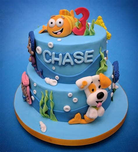 Pin by Brooke Ward on Beau birthday | Bubble guppies cake, Cake, Desserts