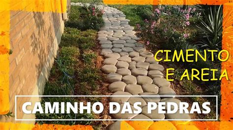 Como Fazer Caminho De Pedras Para Jardim Na Casa De Tijolo