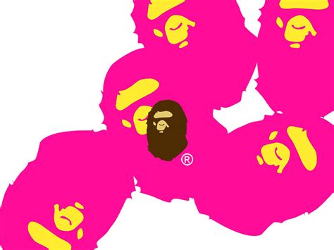 Pink Bape Wallpapers Wallpaper Cave