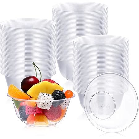 Amazon PLASTICPRO 10 Oz Hard Plastic Soup Bowls Ice Cream Bowls