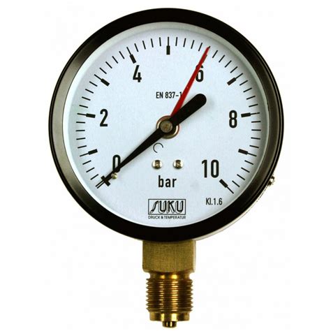 Pressure Gauge With Bourdon Tube Suku R G Bola Systems