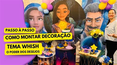 Como montar uma decoração tema Wish O Poder dos Desejos YouTube