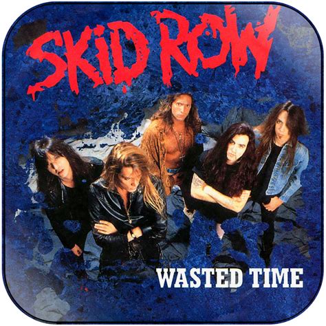 Skid Row Wasted Time Album Cover Sticker