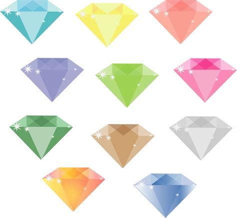 Simple Diamonds Vectors Graphic Art Designs In Editable Ai Eps Svg