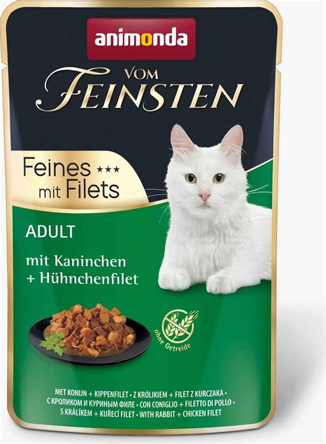 Animonda Vom Feinsten Adult Kaninchen und Hühnchenfilet 85 g Zoolini