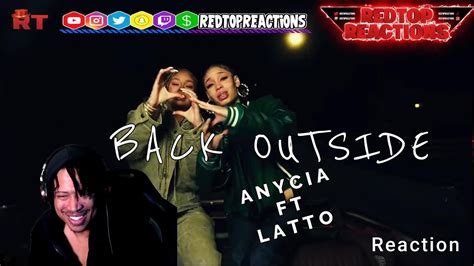 St Listen Anycia Ft Latto Back Outside Reaction Youtube