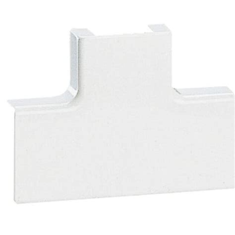 Dérivation en T à plat DLPLUS pour moulure 32 x 12 5 mm blanc LEGRAND