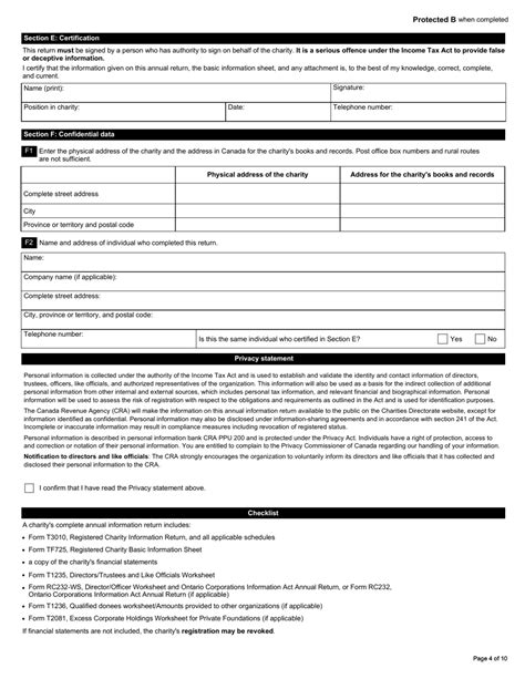 Form T3010 Fill Out Sign Online And Download Fillable Pdf Canada Templateroller