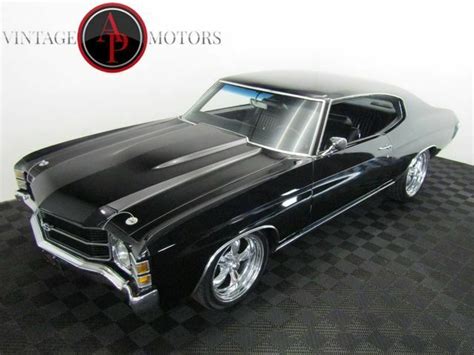 1971 Chevrolet Chevelle V8 Lowered Ps Classic Chevrolet Chevelle 1971