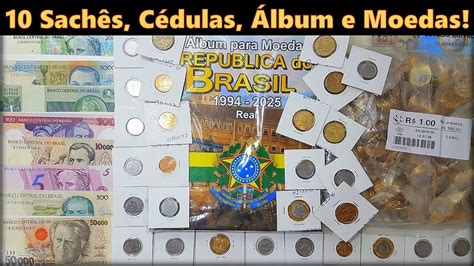 Compras Sach S De Moedas Real Beija Flor Lbum C Dulas V Rias