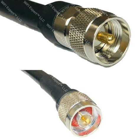 Times Feet Lmr Antenna Jumper Coax Cable Pl To N Male