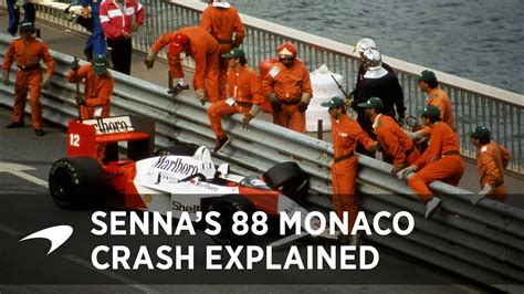 Ayrton Sennas 1988 Monaco Gp Crash Conspiracies Youtube