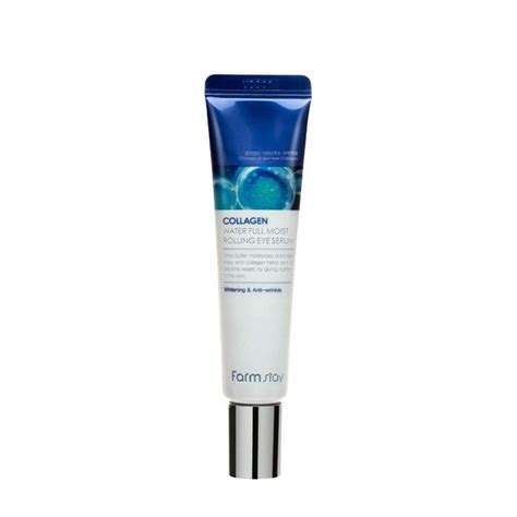 Сыворотка для век FarmStay Collagen Water Full Moist Rolling Eye Serum ...