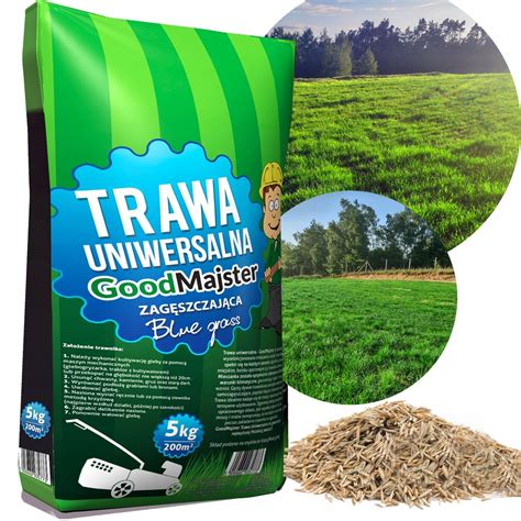 Trawa mieszanka traw ogrodowa GoodMajster 200 m² 5 kg TRAWA