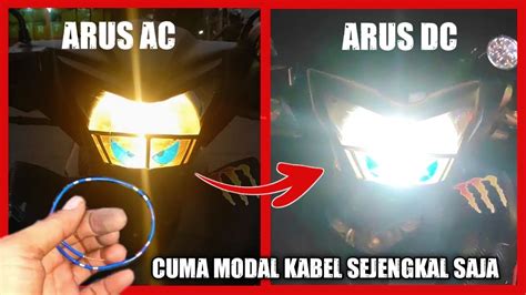 Cara Merubah Arus AC KE DC Motor Yamaha YouTube