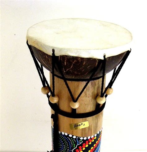 Jive Djembe Drum Bongo Congo Wooden African Hand Drum Goat Skin Double