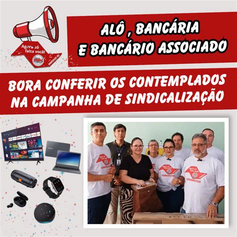 Sindicato Dos Banc Rios De Araraquara Conhe A Os Premiados No Sorteio