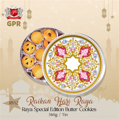 Raya 2024 Limited Edition Gpr Royal British Homemade Butter Cookies