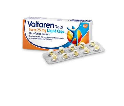 Voltarene Forte Liquid Caps Caps Moll Mg Blist Pce Pharmacie