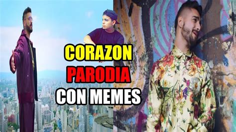 Maluma Corazón Official Parodia Memes ft Nego do Borel MICHAEL