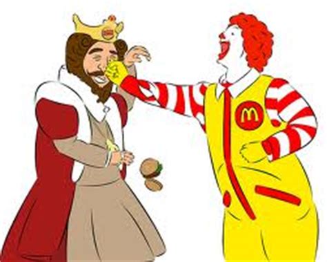 [Image - 761596] | Ronald McDonald VS The Burger King | Know Your Meme