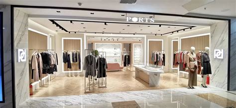 Stylish clothing store interior design