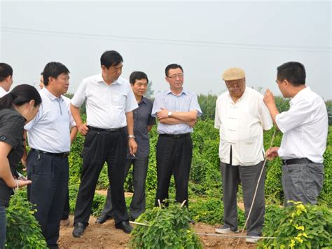 河南省工信厅领导在公司调研 怀山堂生物科技股份有限公司