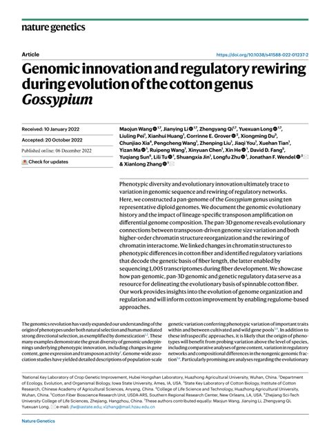 Pdf Genomic Innovation And Regulatory Rewiring During Evolution Of