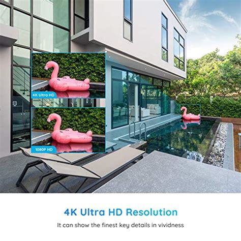 Reolink 4K Überwachungskamera Set 4X 8MP PoE IP Kamera Überwachung