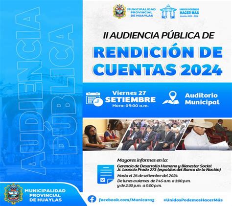 Segunda Audiencia Pública De Rendición De Cuentas 2024 Noticias