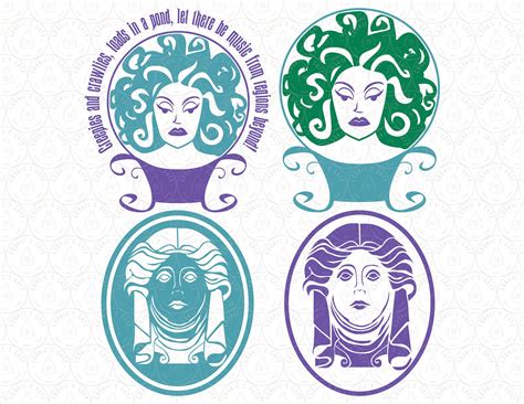 Madam Leota Svg Dxf Png Detailed Clean Cutting Haunted Mansion Etsy Canada