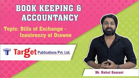 Bill Of Exchange Insolvency Of Drawee Youtube