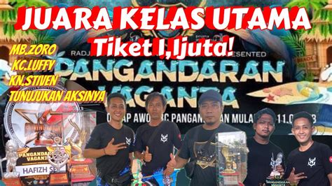 JUARA TIKET UTAMA 1 1JUTA PANGANDARAN VAGANZA JUARA DI KELAS