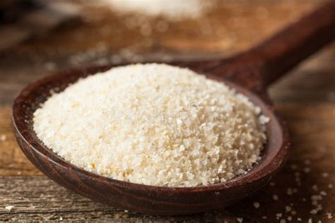 Raw Organic Dry Grits Stock Photo Image Of Cornmeal 66537420